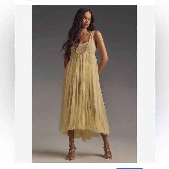 By Anthropologie
Sleeveless Bubble Sheer Dress size Medium - Picture 2 of 5